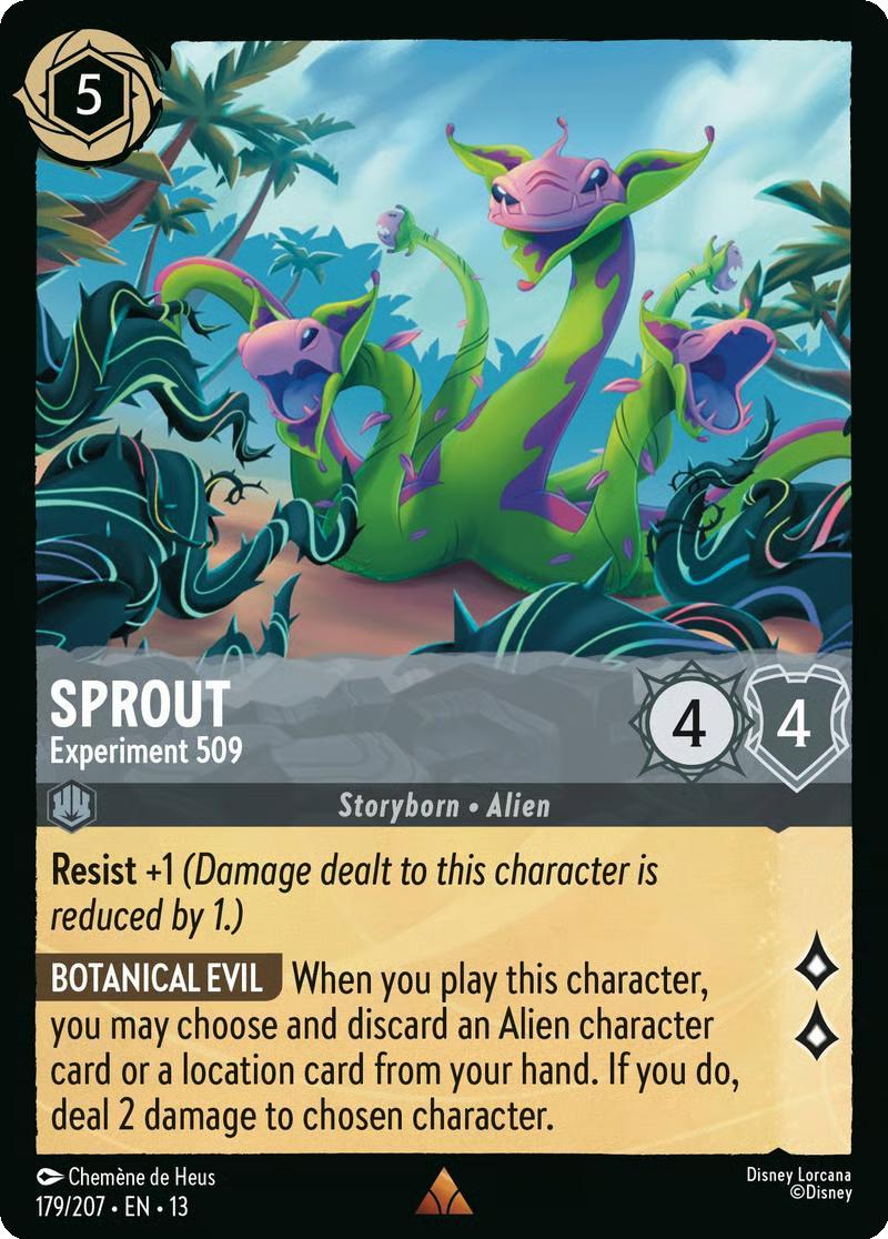 Sprout - Experiment 509 - 179/204 [Attack of the Vine!] [Non-Foil]