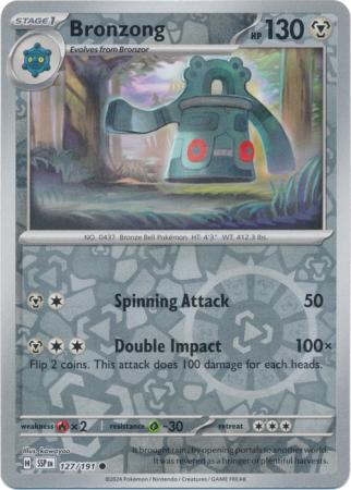 Bronzong - 127/191 - Common [sv08-127] [Reverse Holo]