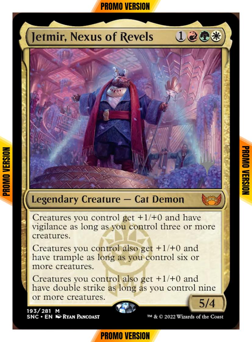Jetmir, Nexus of Revels [Promo Pack] [193p] [Streets of New Capenna: Promos] [Non-Foil]