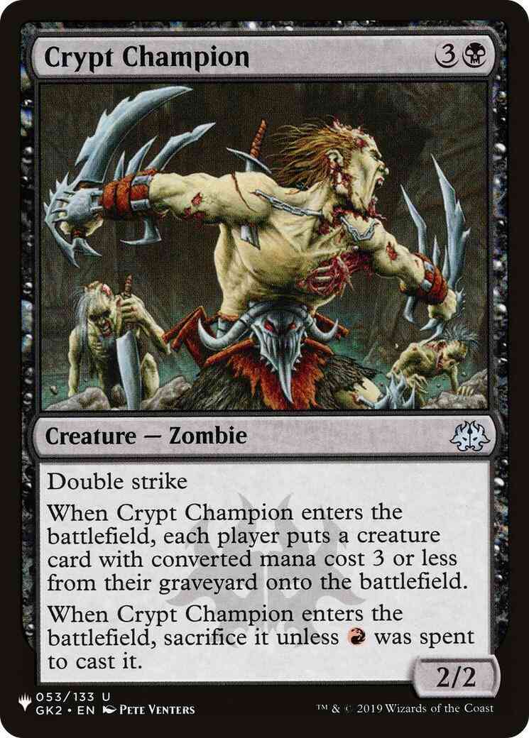 Crypt Champion [GK2-53] [The List] [Non-Foil]