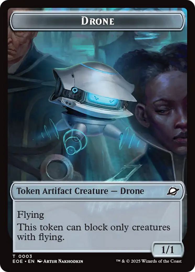 Drone Token (03) // Lander Token (05) [Edge of Eternities: Tokens] [Non-Foil]