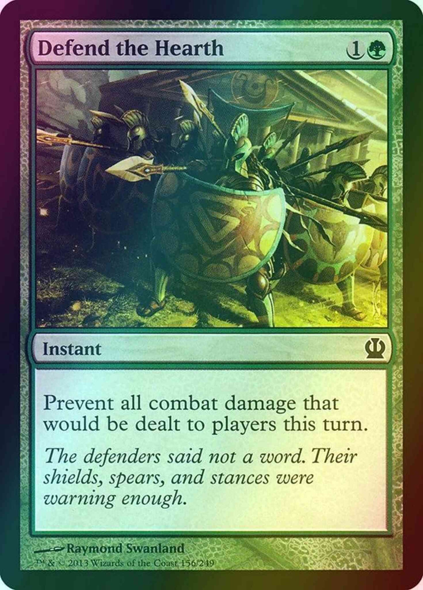 Defend the Hearth [156] [Theros] [Foil]