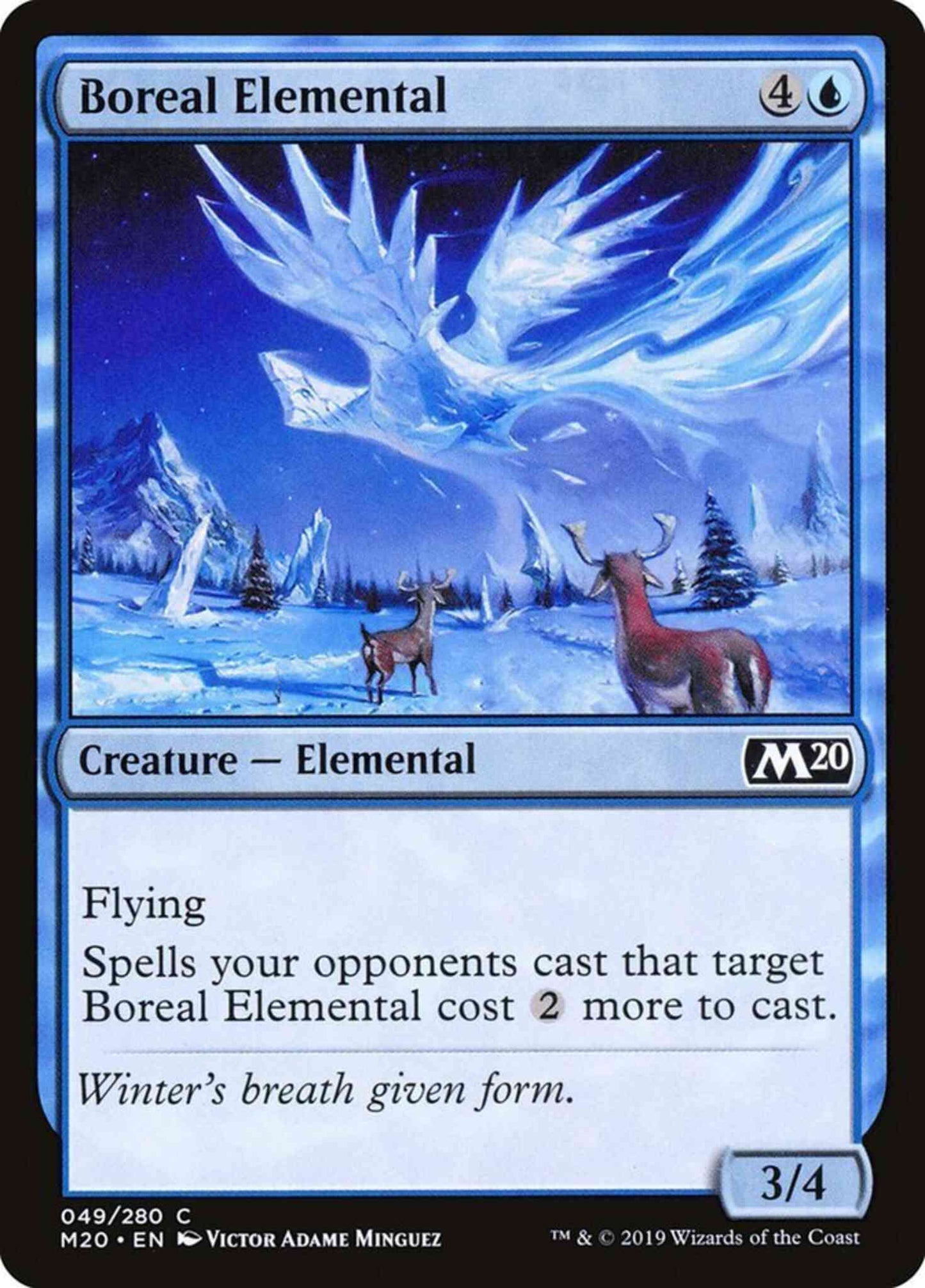 Boreal Elemental [49] [Core Set 2020] [Non-Foil]