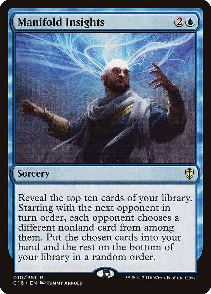 Manifold Insights [10] [Commander 2016] [Non-Foil]