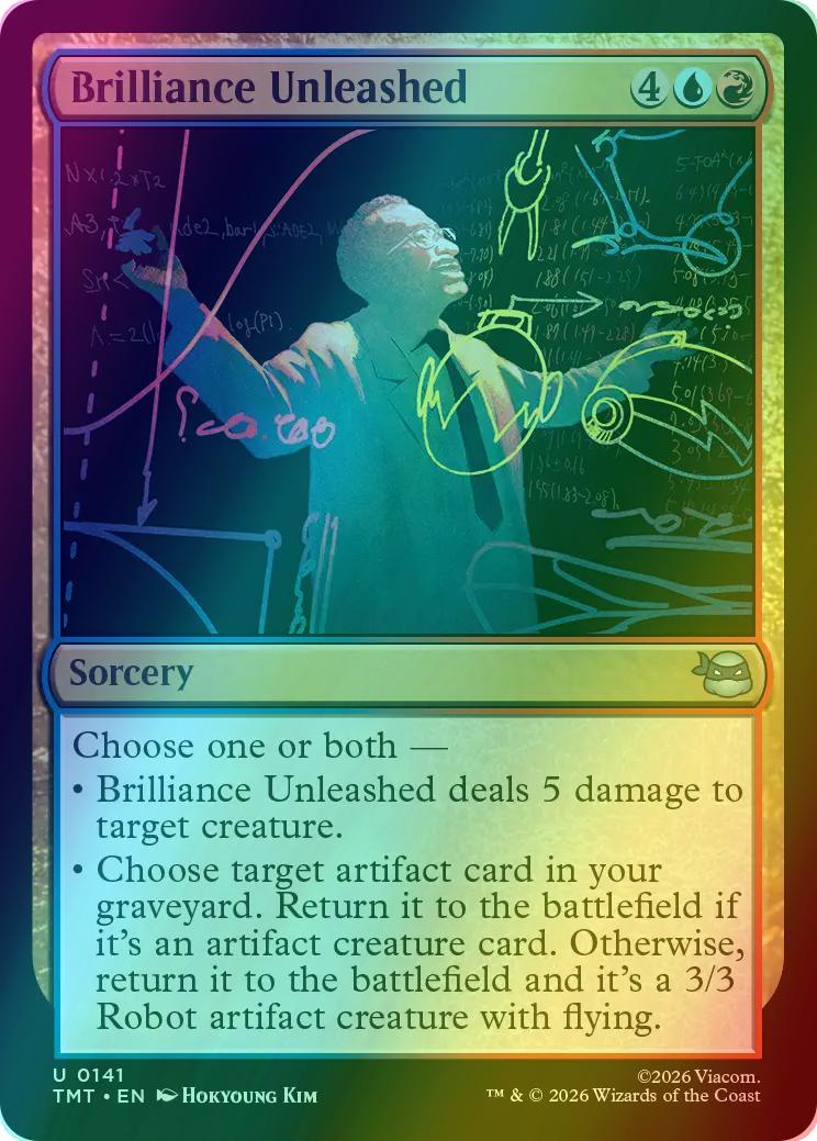 Brilliance Unleashed [141] [Teenage Mutant Ninja Turtles] [Foil]