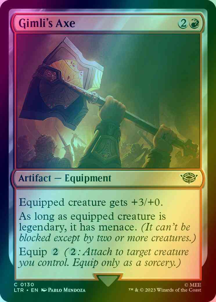 Gimli's Axe [130] [The Lord of the Rings: Tales of Middle-earth] [Foil]