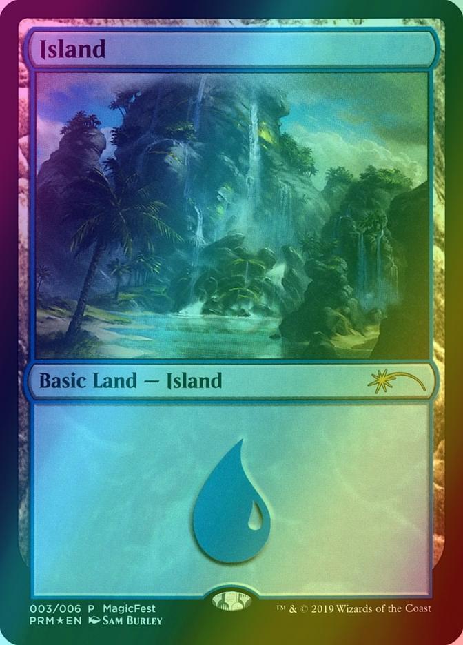 Island [2019] [03] [Ixalan] [MagicFest 2019] [Foil]