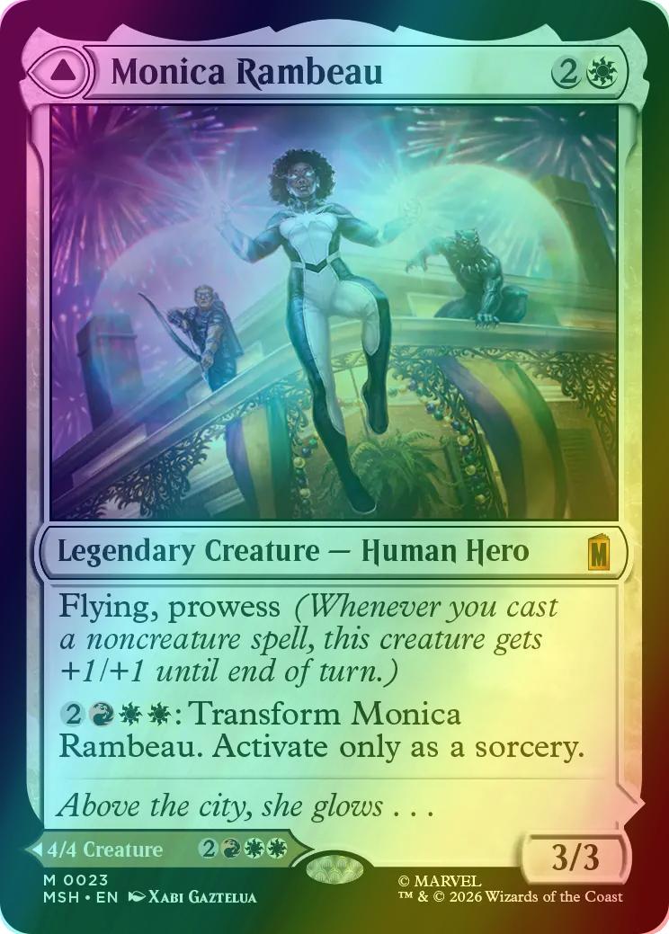 Monica Rambeau // Photon, Living Light [23] [Marvel Super Heroes] [Foil]