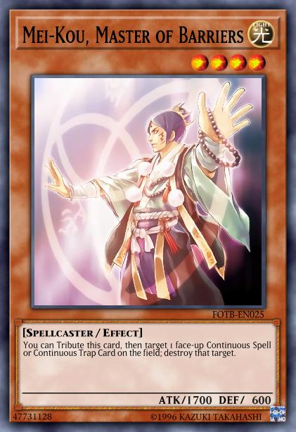 Mei-Kou, Master of Barriers - SDSC-EN016 - Common - 1st Edition