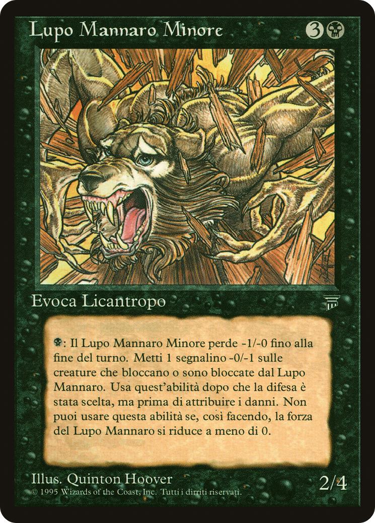 Lesser Werewolf - Italian [110] [Legends: Italian] [Non-Foil]