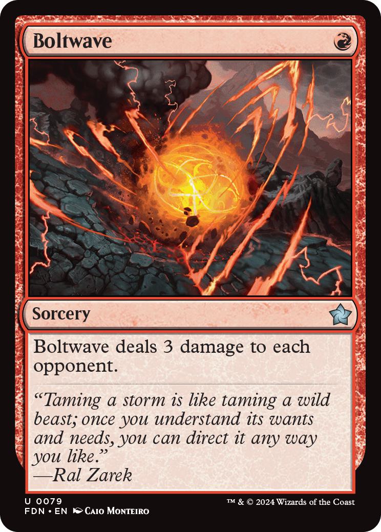 Boltwave [79] [Foundations] [Non-Foil]