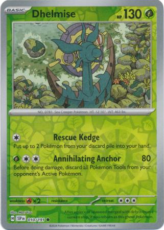 Dhelmise - 010/191 - Common [sv08-010] [Reverse Holo]