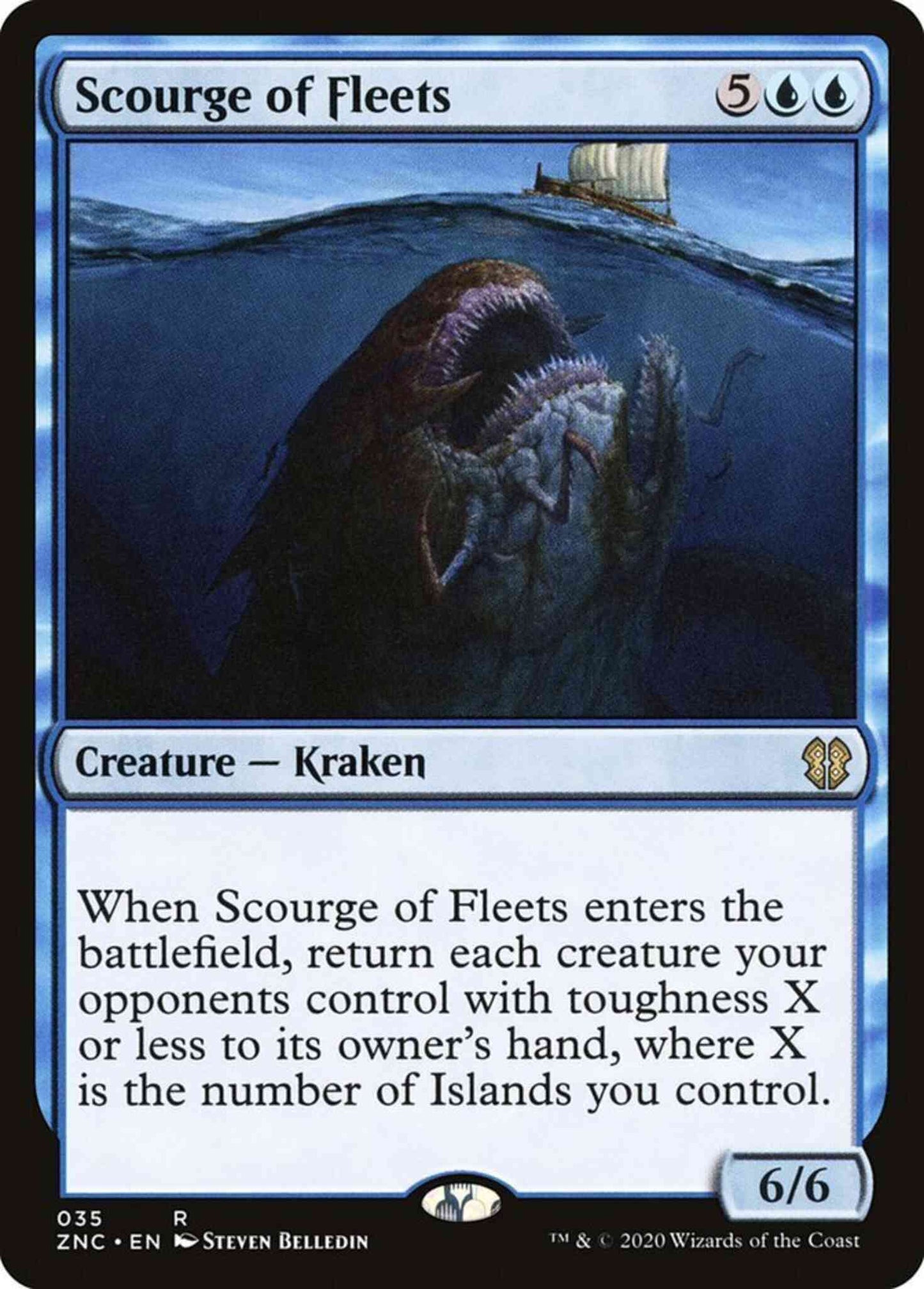 Scourge of Fleets [35] [Zendikar Rising Commander] [Non-Foil]