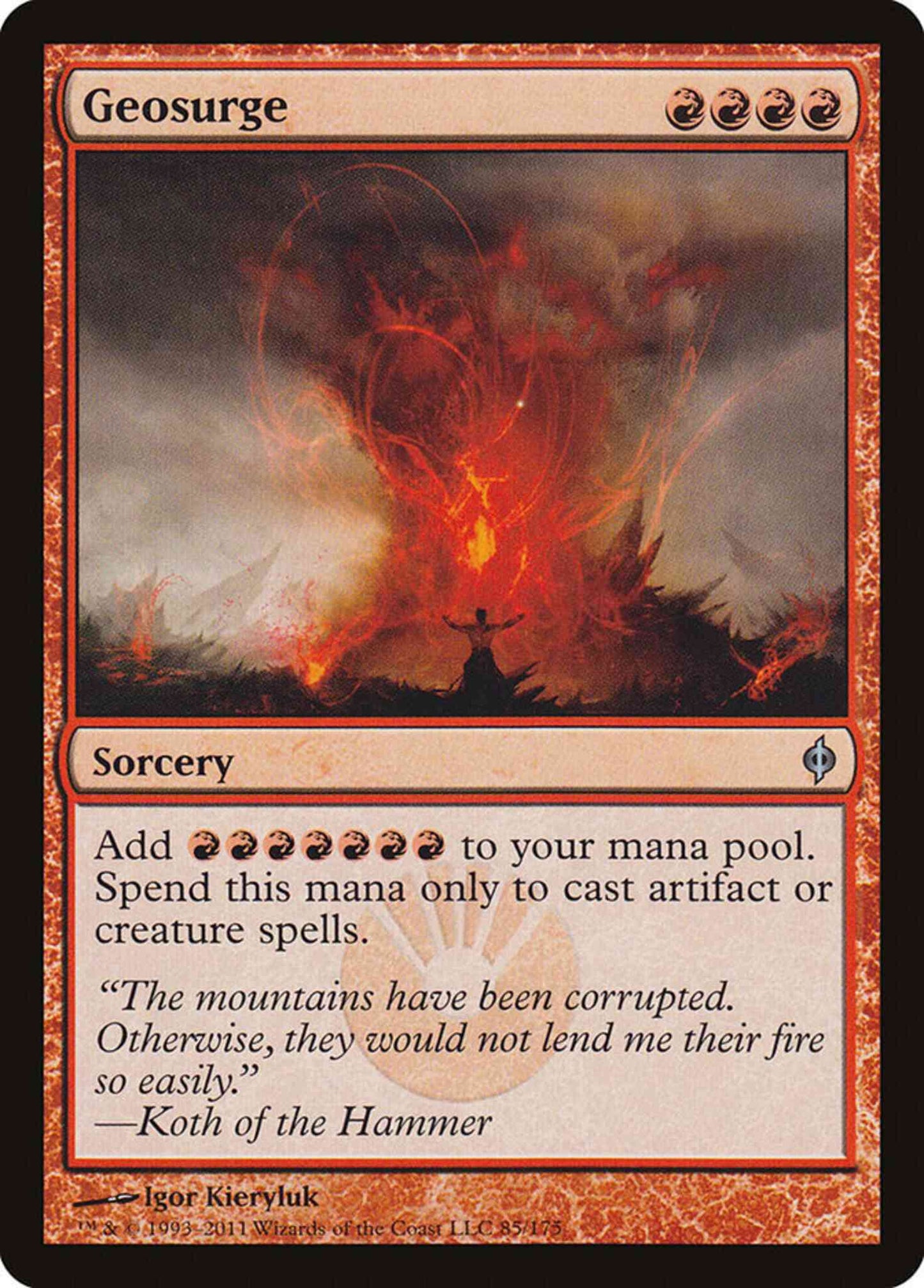 Geosurge [85] [New Phyrexia] [Non-Foil]