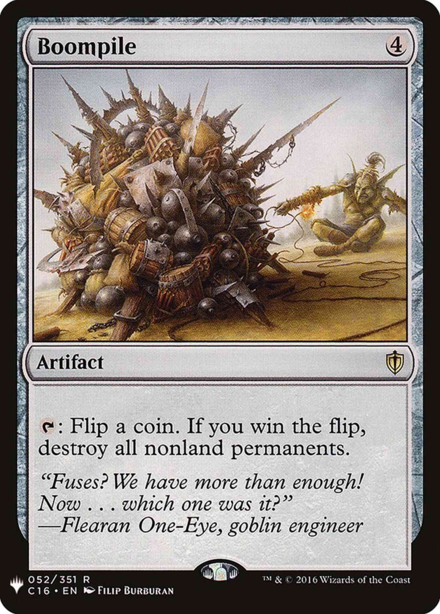 Boompile [C16-52] [The List] [Non-Foil]