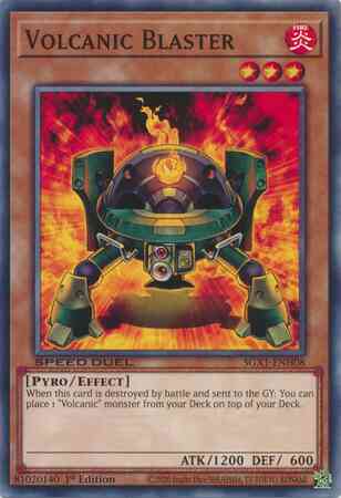 Volcanic Blaster - SGX1-ENH08 - Common - 1st Edition