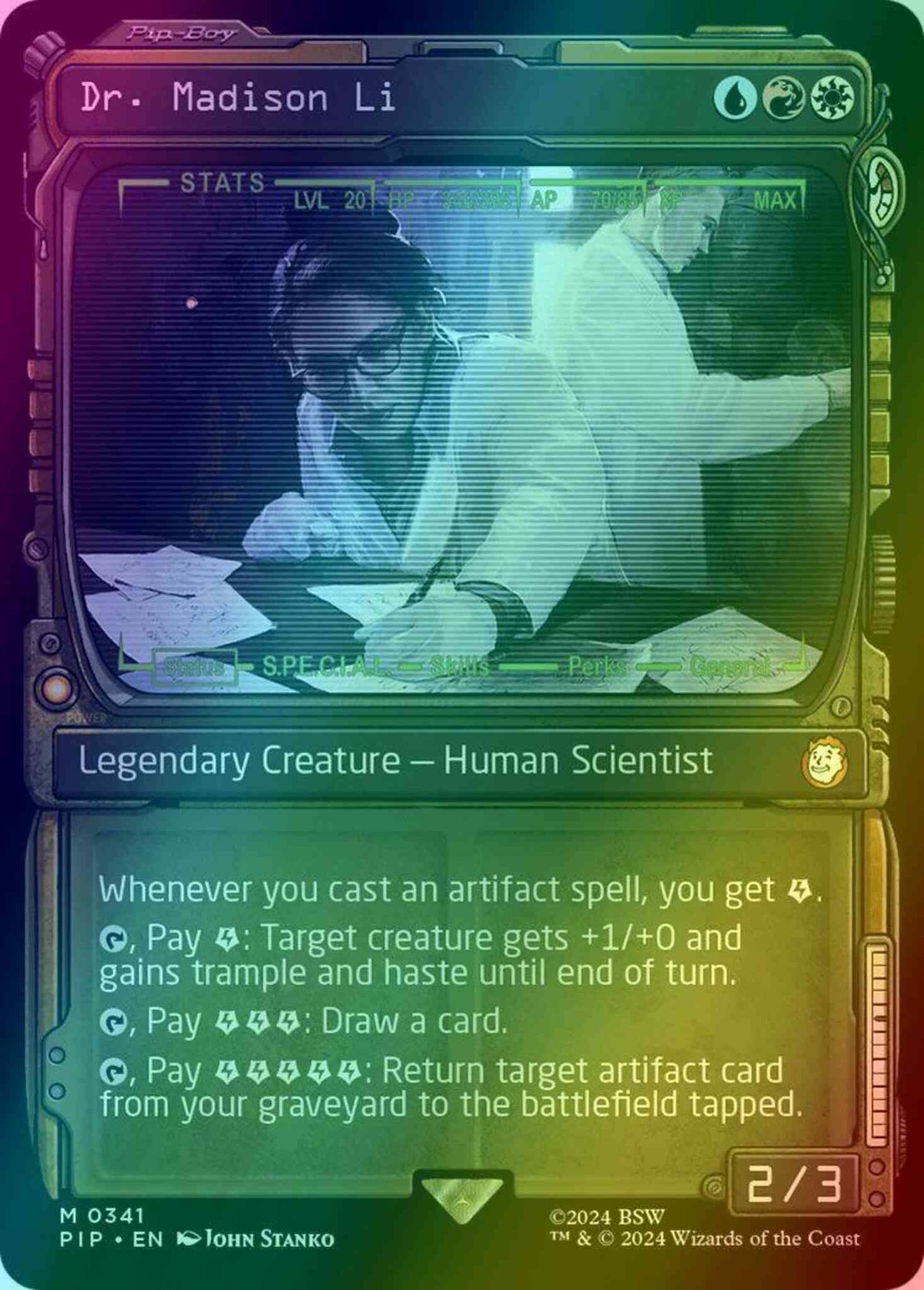 Dr. Madison Li [341] [Pip-Boy Showcase] [Fallout] [Foil]