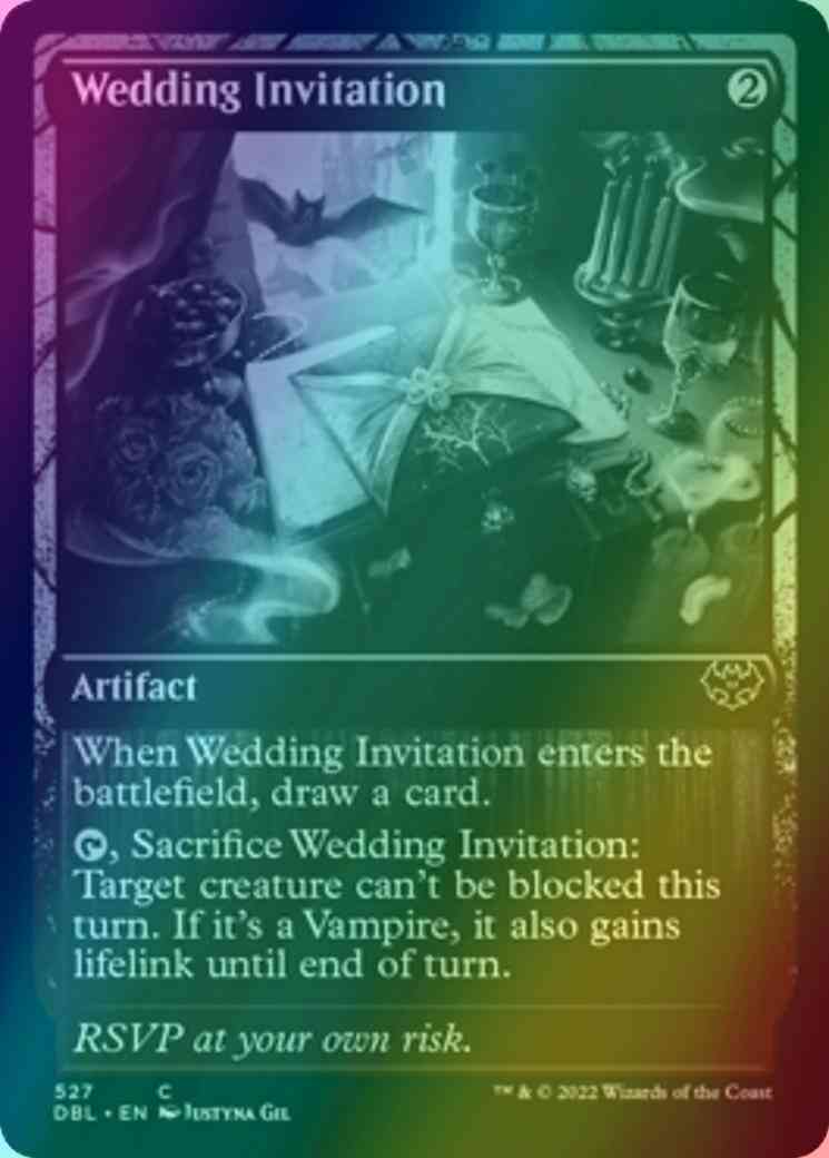 Wedding Invitation [527] [Innistrad: Double Feature] [Foil]