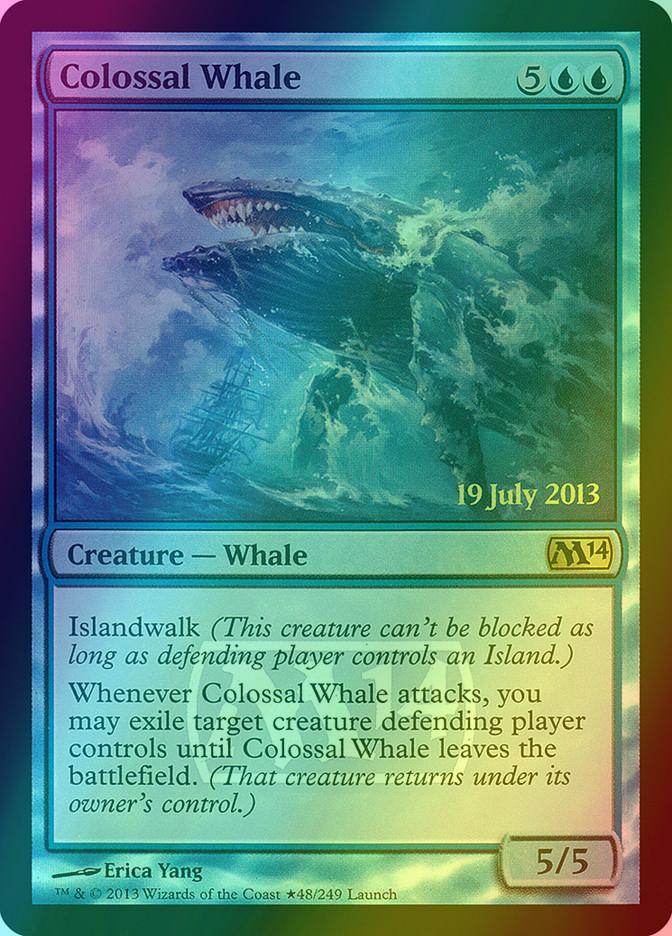 Colossal Whale [48] [Magic 2014 Promos] [Foil]