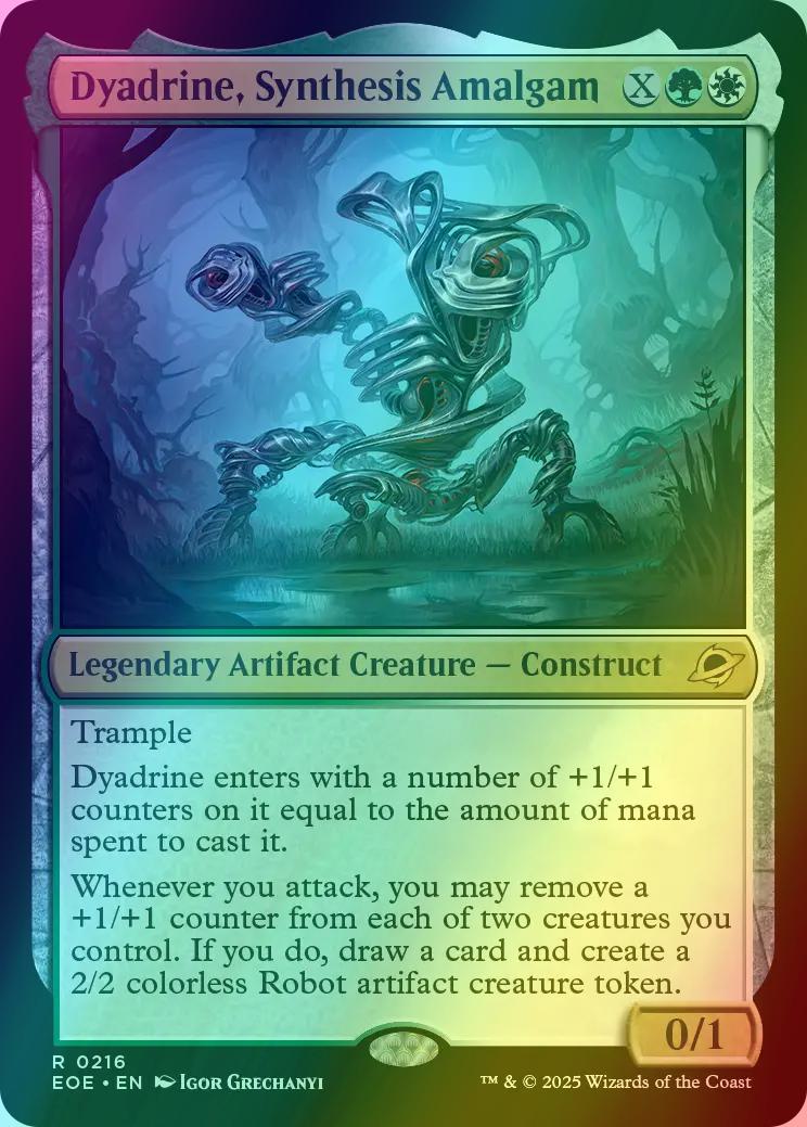 Dyadrine, Synthesis Amalgam [216] [Edge of Eternities] [Foil]