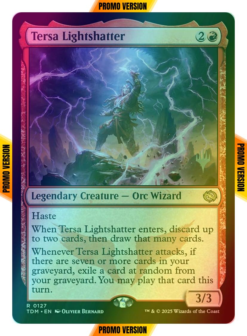 Tersa Lightshatter [127p] [Promo Pack] [Tarkir: Dragonstorm: Promos] [Foil]