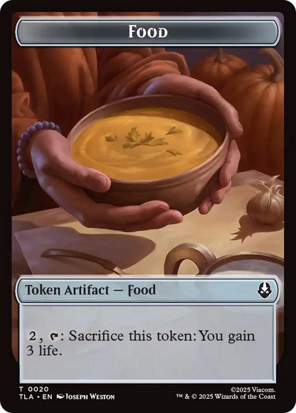 Bear Token (12) // Food Token (20) [Avatar: The Last Airbender: Tokens] [Non-Foil]