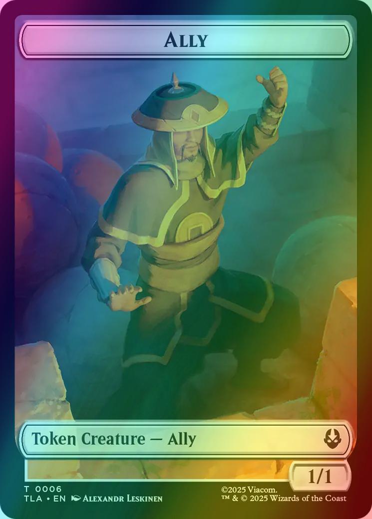 Ally Token (06) // Clue Token (17) [Avatar: The Last Airbender: Tokens] [Foil]