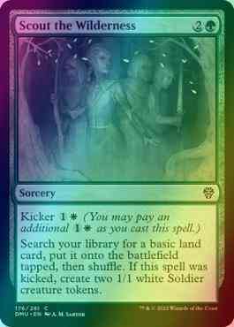 Scout the Wilderness [176] [Dominaria United] [Foil]