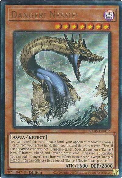 Danger! Nessie! - RA05-EN012 - Ultimate Rare - 1st Edition