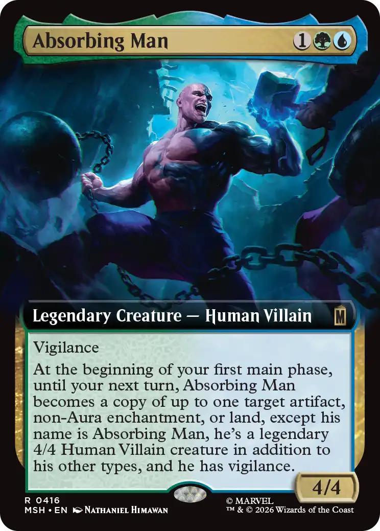 Absorbing Man [416] [Extended Art] [Marvel Super Heroes] [Non-Foil]