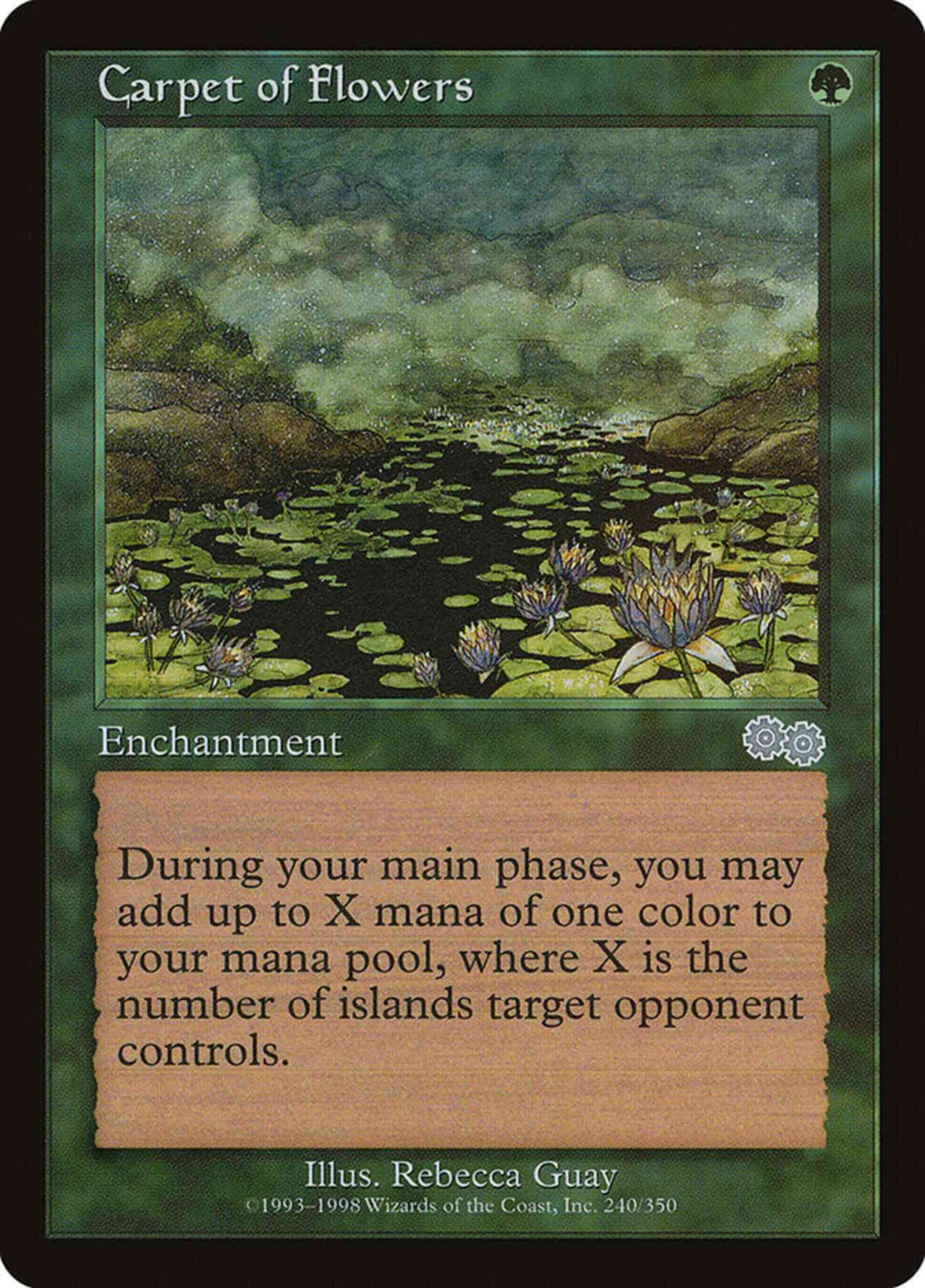Carpet of Flowers [240] [Urza's Saga] [Non-Foil]