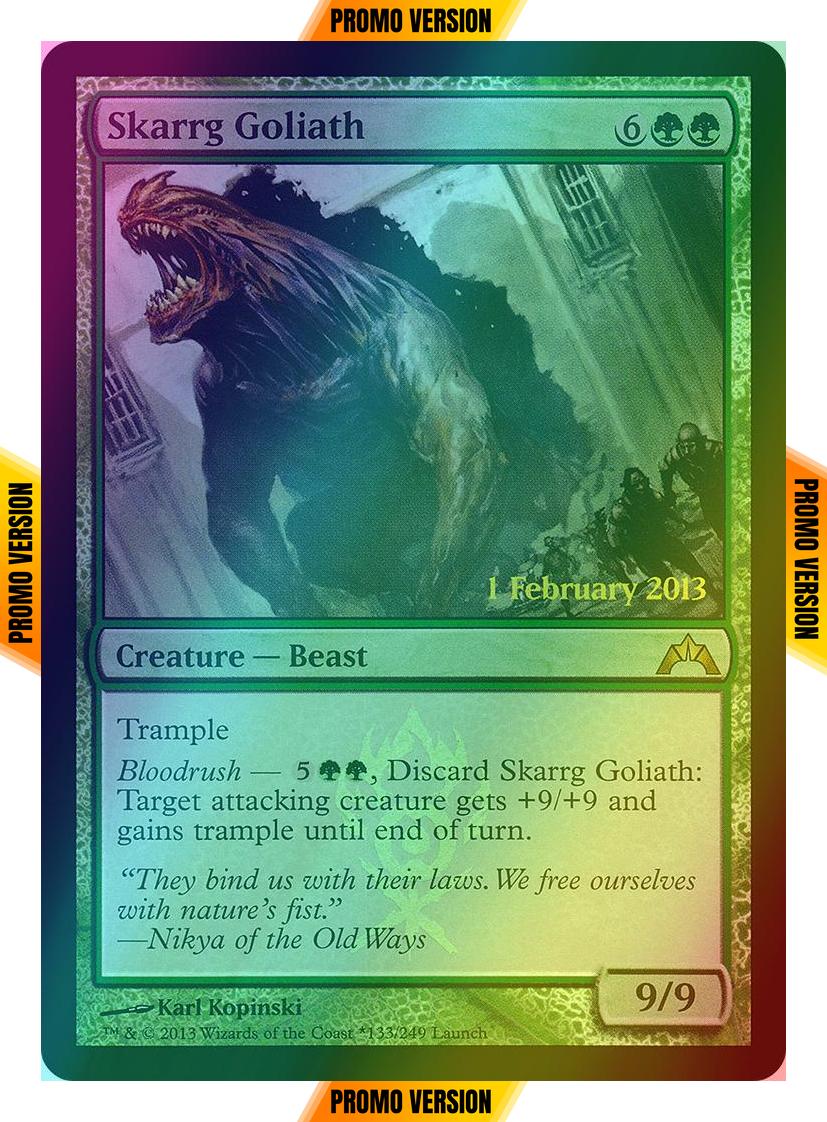 Skarrg Goliath [133] [Gatecrash Promos] [Foil]