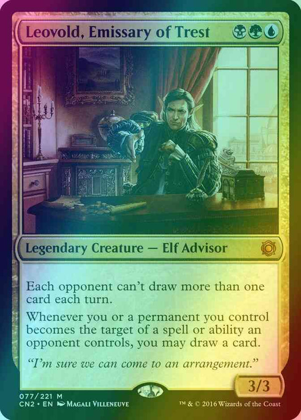 Leovold, Emissary of Trest [77] [Conspiracy Take The Crown] [Foil]