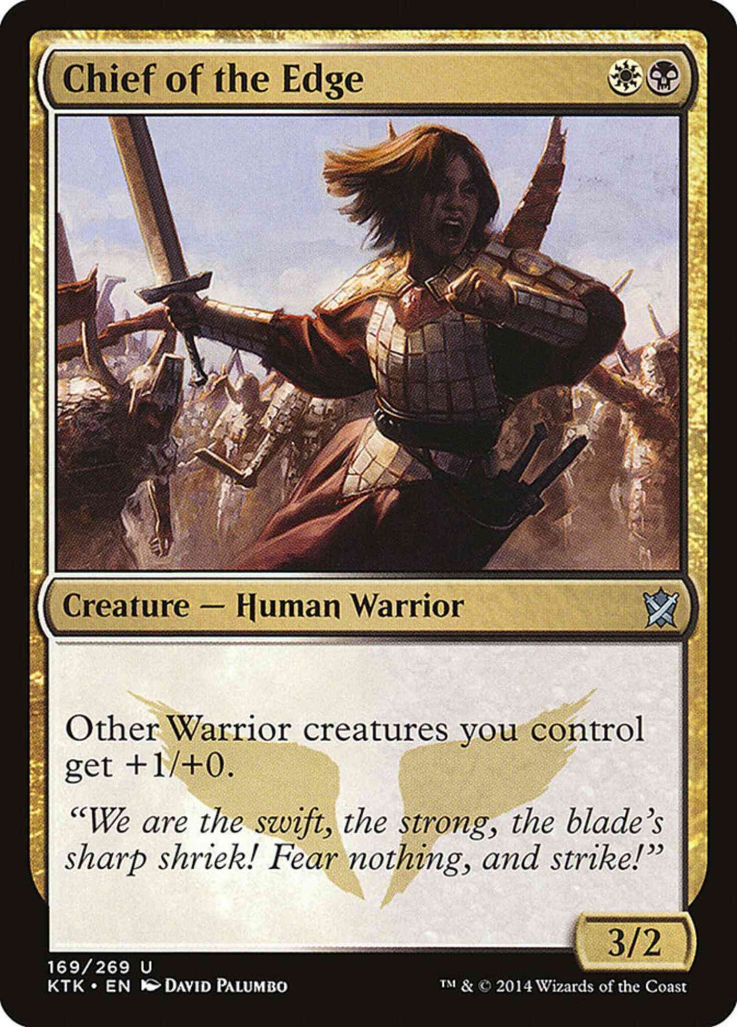 Chief of the Edge [169] [Khans Of Tarkir] [Non-Foil]