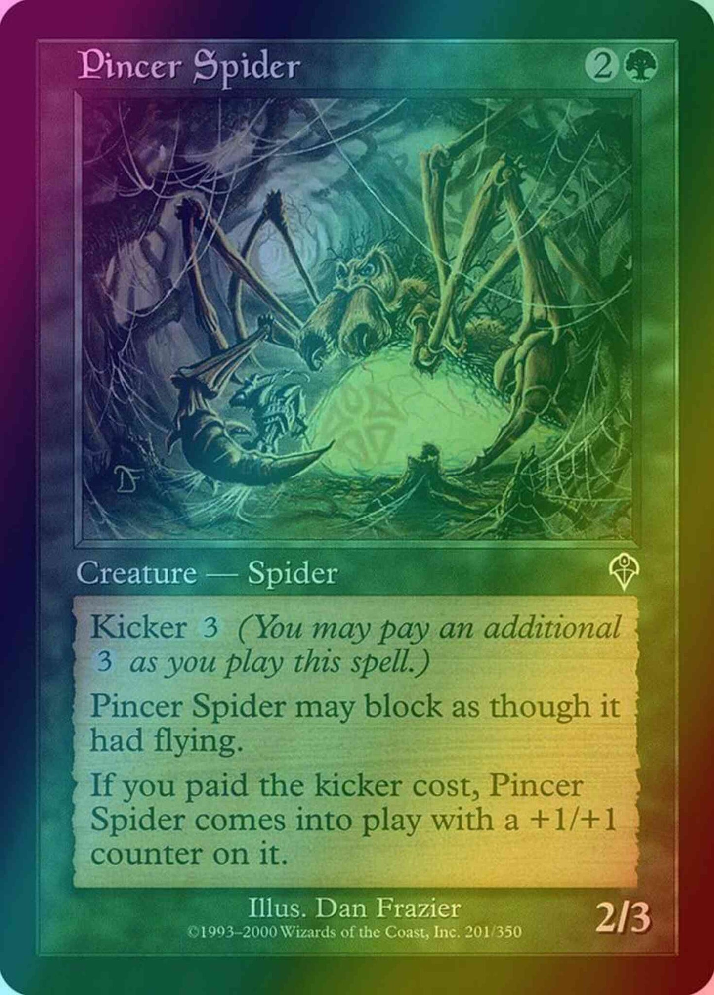 Pincer Spider [201] [Invasion] [Foil]