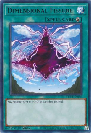 Dimensional Fissure - CRBR-EN030 - Rare - 1st Edition