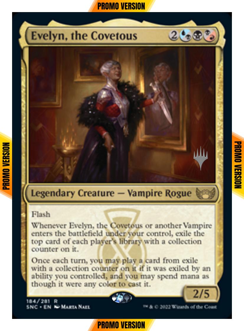 Evelyn, the Covetous [Promo Pack] [184p] [Streets of New Capenna: Promos] [Non-Foil]