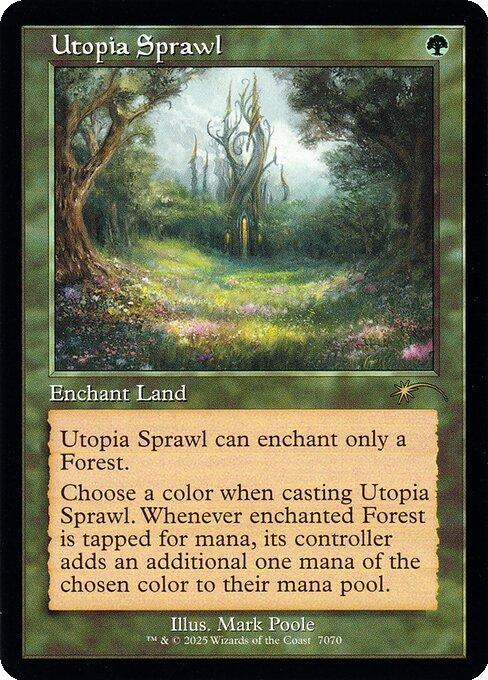 Utopia Sprawl [7070] [Retro Frame] [Back In My Day !] [Secret Lair Drop] [Non-Foil]