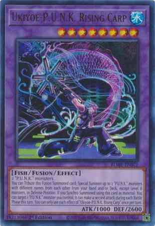 Ukiyoe-P.U.N.K. Rising Carp - BLMR-EN072 - Ultra Rare - 1st Edition