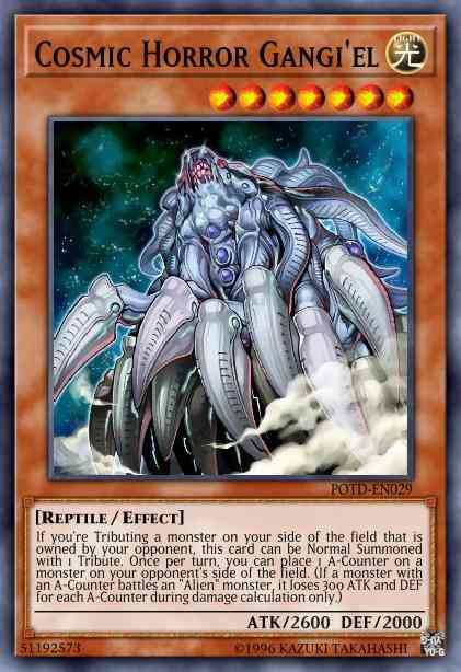 Cosmic Horror Gangi'el - POTD-EN029 - Ultimate Rare - 1st Edition