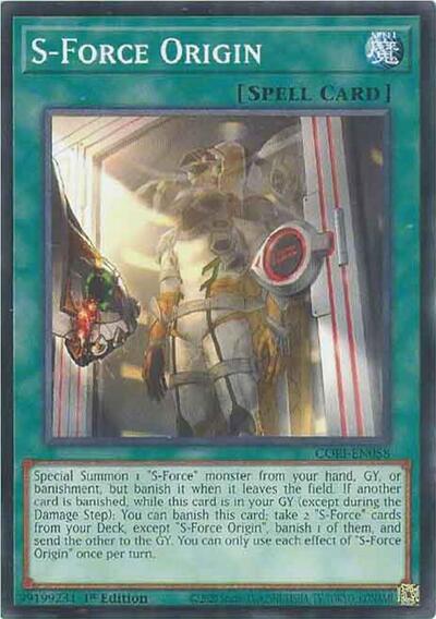 S-Force Origin - CORI-EN058 - Common - 1st Edition