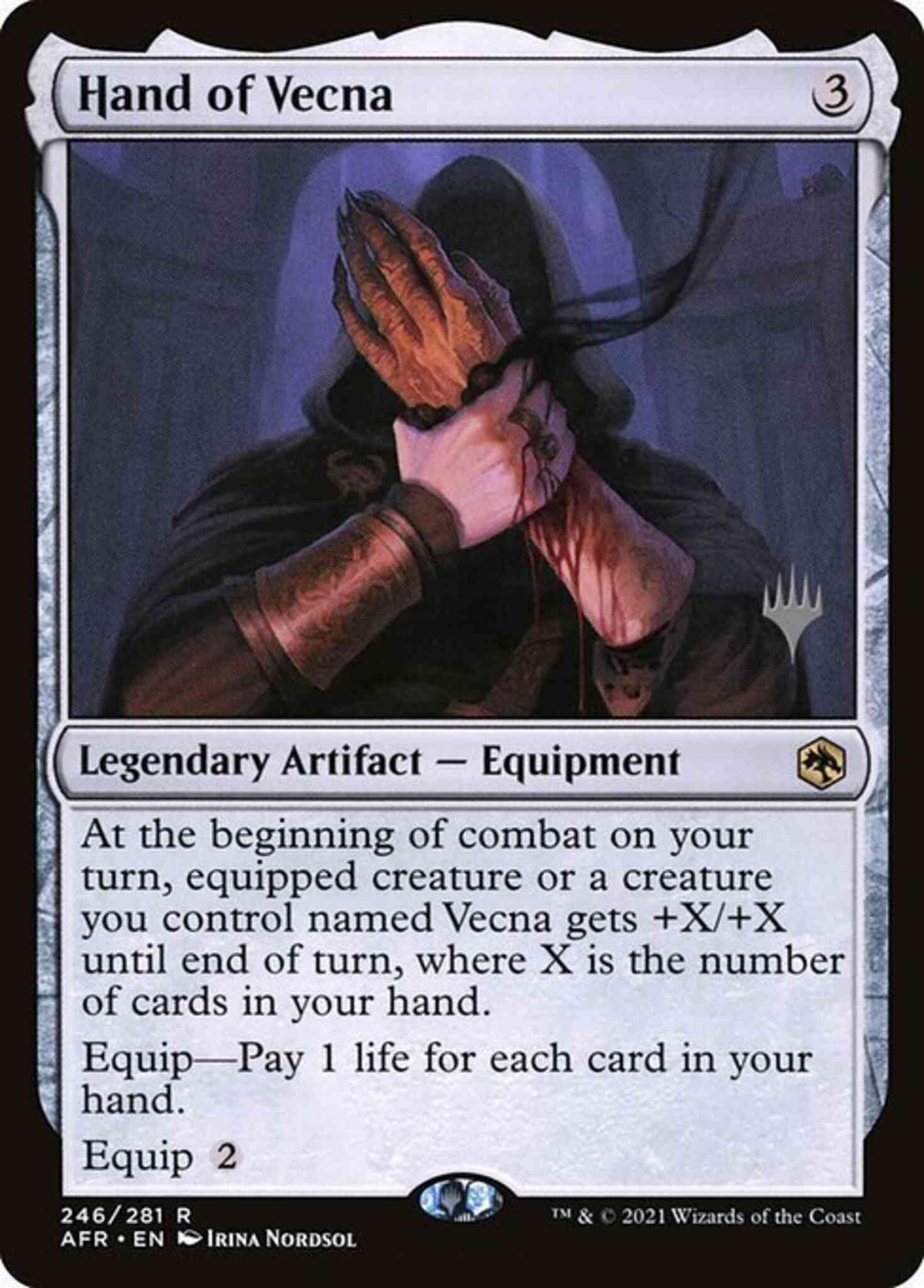 Hand of Vecna [Promo Pack] [246p] [Adventures in the Forgotten Realms Promos] [Non-Foil]