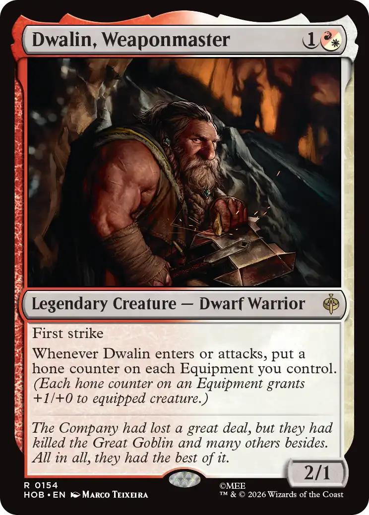 Dwalin, Weaponmaster [154] [The Hobbit] [Non-Foil]