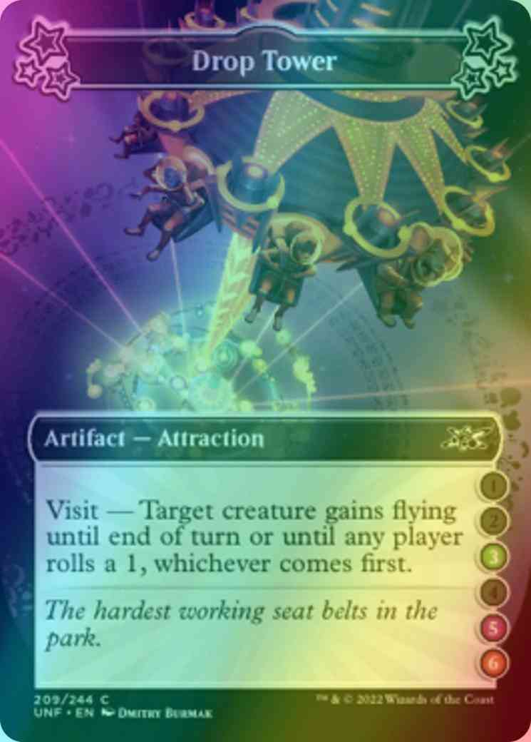 Drop Tower (3/5/6) [209e] [Borderless] [Unfinity] [Foil]