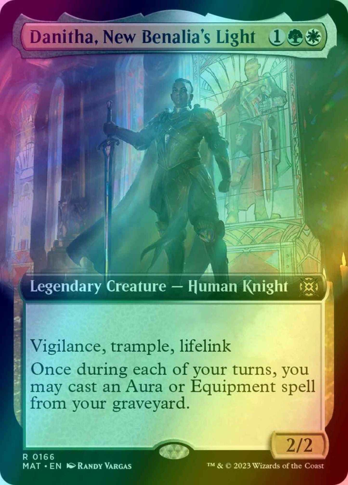 Danitha, New Benalia's Light [166] [Extended Art] [March of the Machine: The Aftermath] [Foil]
