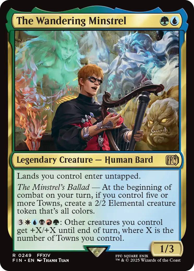 The Wandering Minstrel [249] [FINAL FANTASY] [Non-Foil]