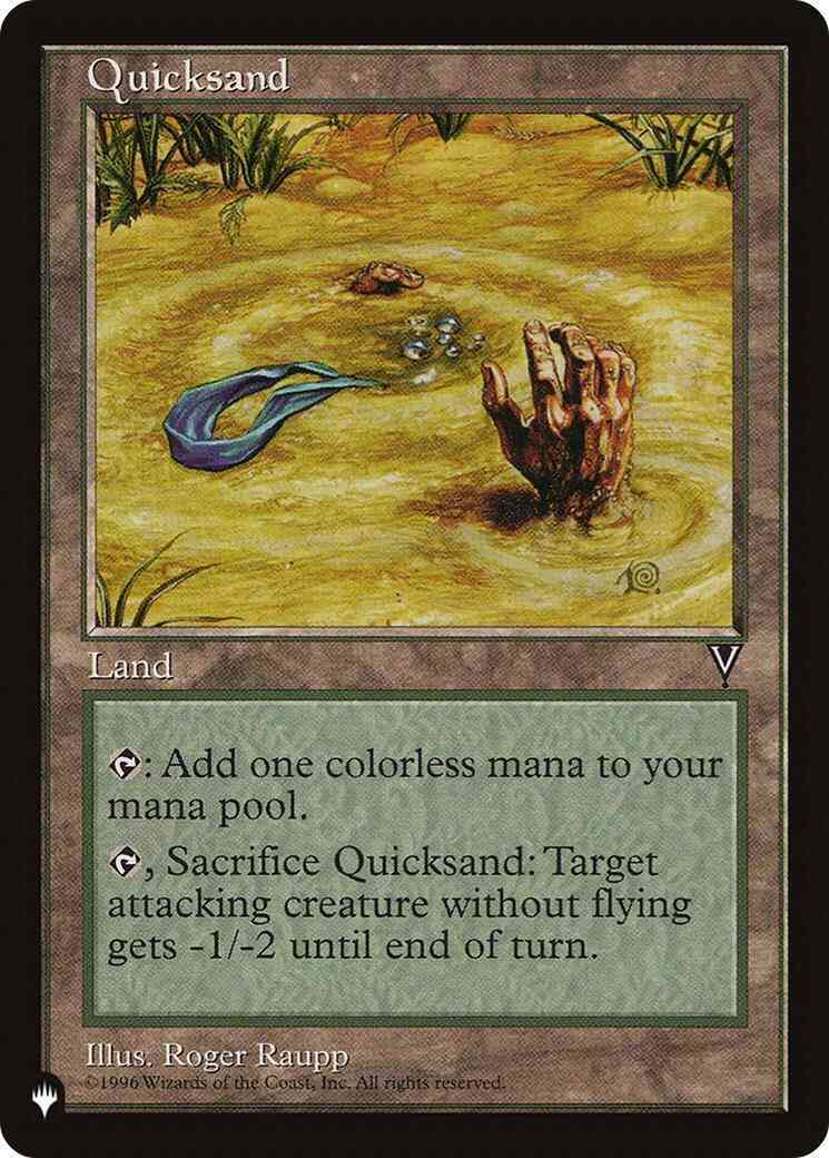 Quicksand [VIS-166] [The List] [Non-Foil]