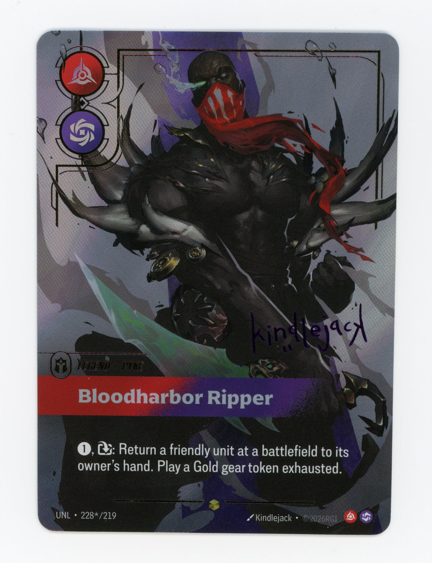 Bloodharbor Ripper (Pyke) — Signature|Foil — ID 19185