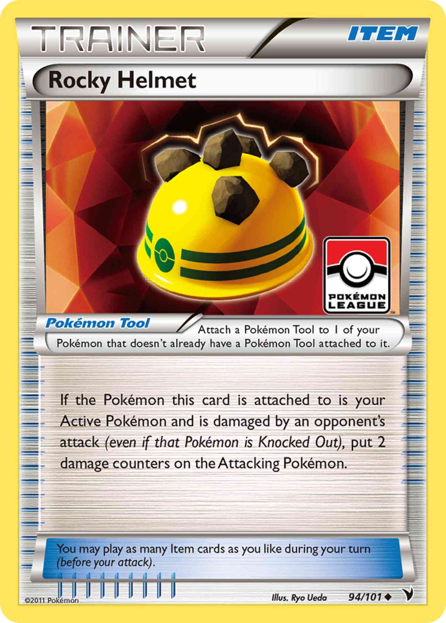 Rocky Helmet - 94/101 - Uncommon [bw3-94] [Non-Holo]