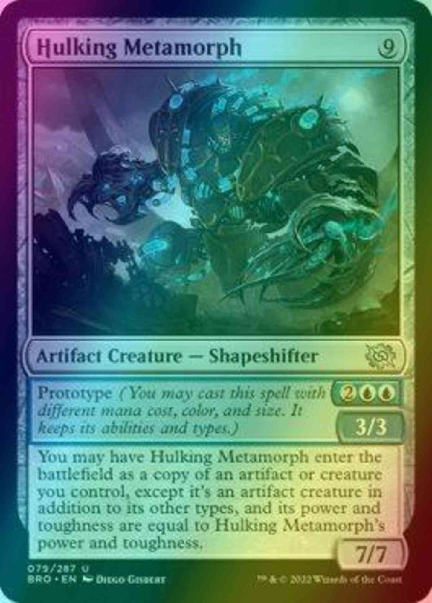 Hulking Metamorph [79] [The Brothers' War] [Foil]